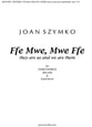 Ffe Mwe Mwe Ffe SATB choral sheet music cover